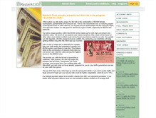 Tablet Screenshot of masteracash.com